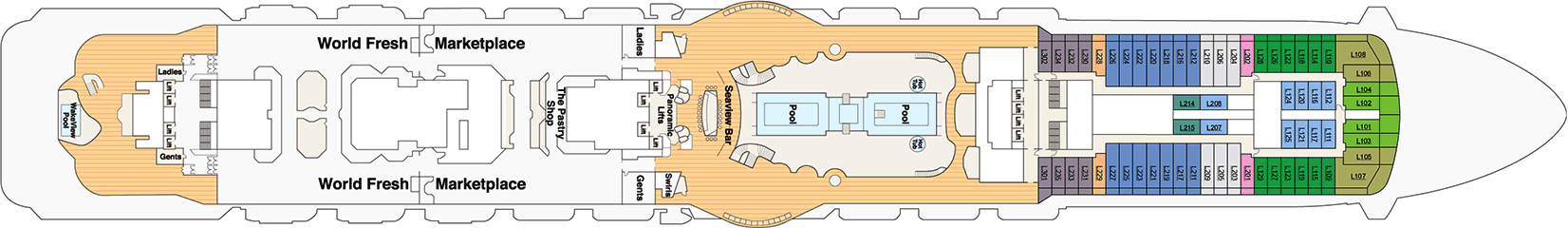 Princess Cruises Sky Princess Deck 16.png
